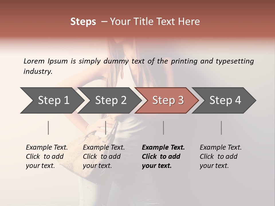 Elegant Modern Bag PowerPoint Template