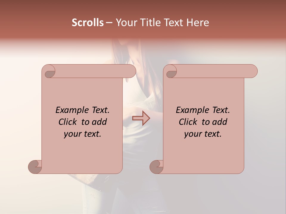 Elegant Modern Bag PowerPoint Template