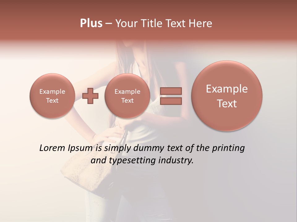 Elegant Modern Bag PowerPoint Template