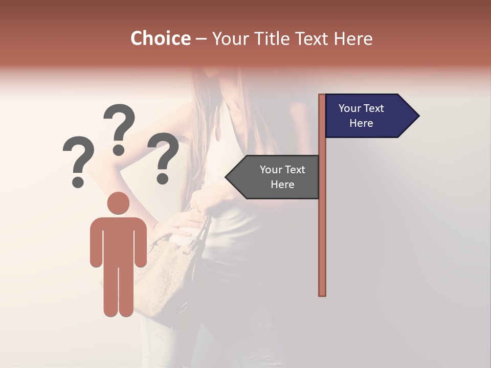 Elegant Modern Bag PowerPoint Template