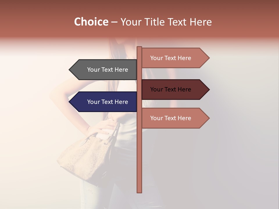 Elegant Modern Bag PowerPoint Template