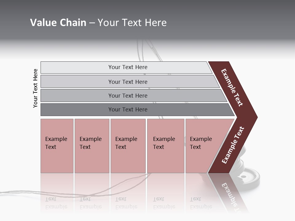 Needle Button Design PowerPoint Template