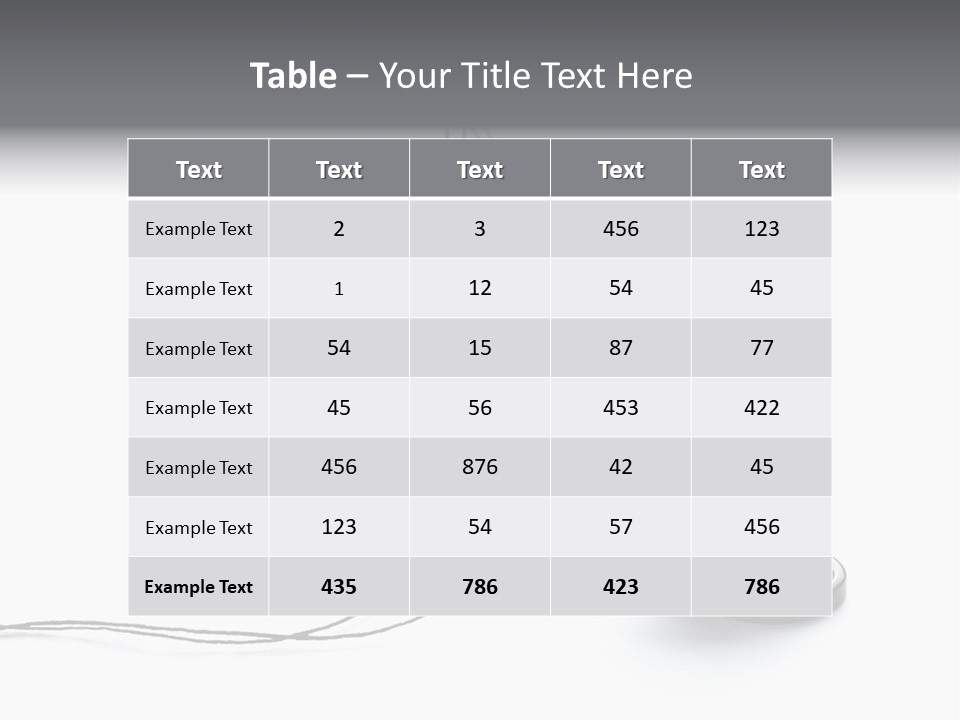 Needle Button Design PowerPoint Template