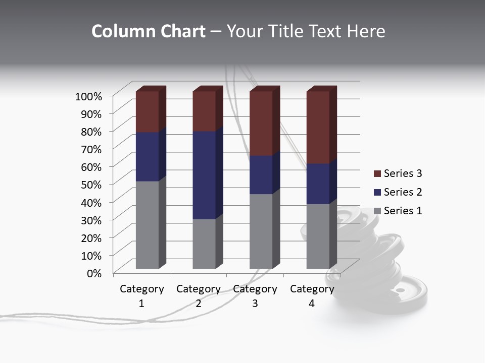 Needle Button Design PowerPoint Template