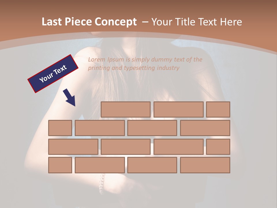 Beauty Chair Erotic PowerPoint Template