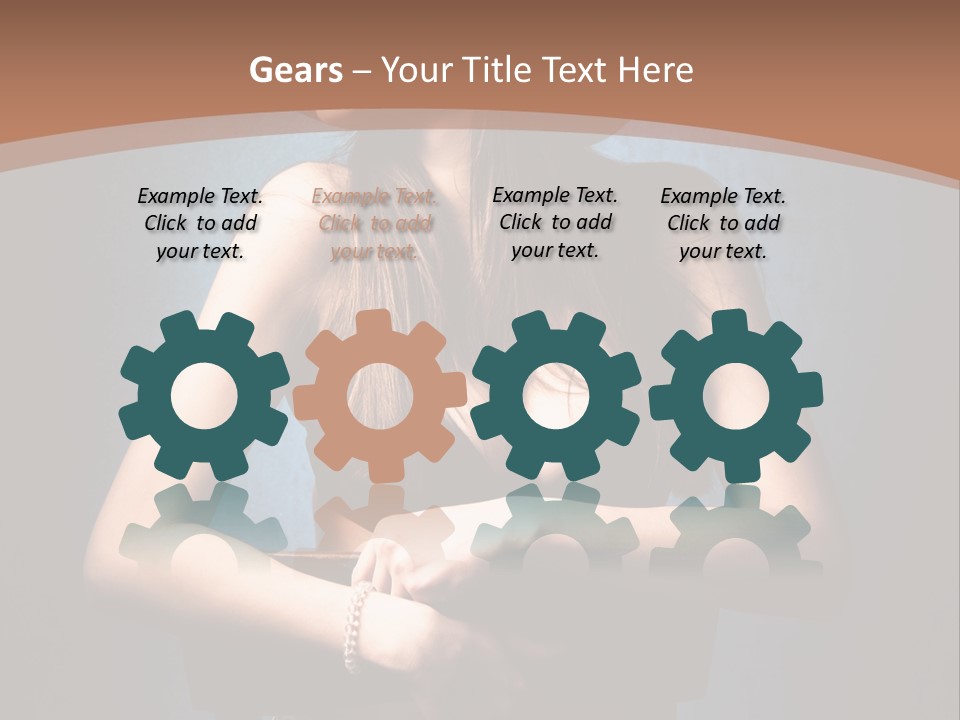 Beauty Chair Erotic PowerPoint Template