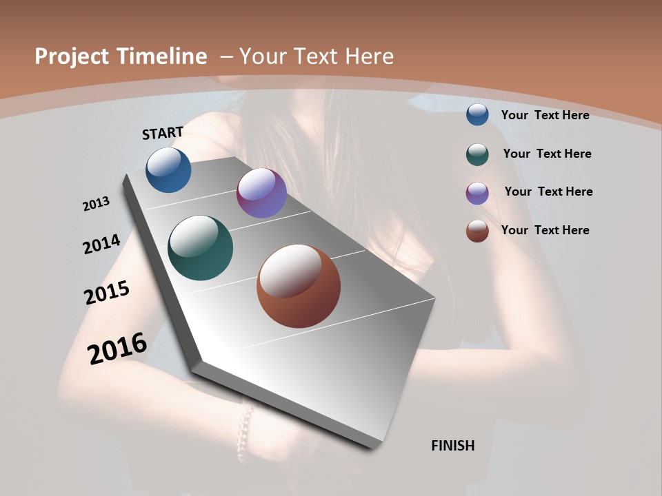 Beauty Chair Erotic PowerPoint Template