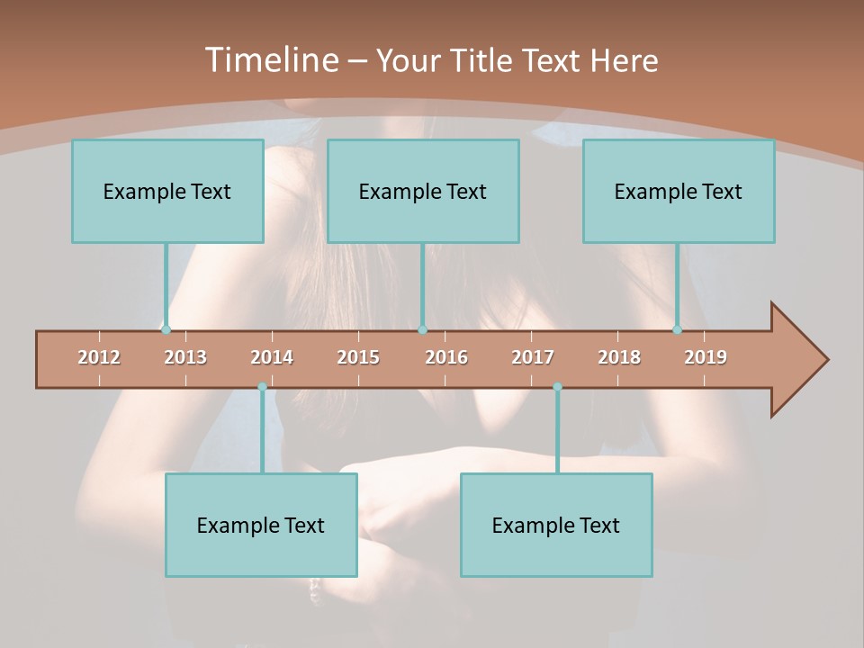 Beauty Chair Erotic PowerPoint Template