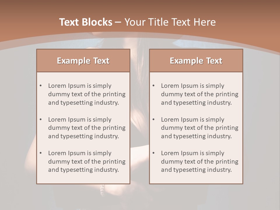 Beauty Chair Erotic PowerPoint Template