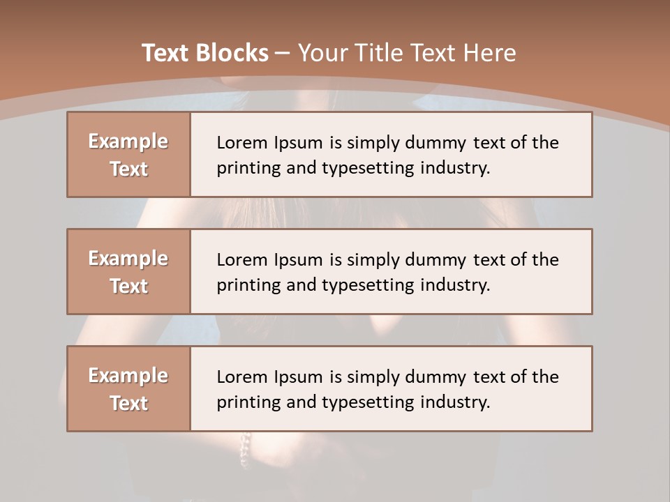 Beauty Chair Erotic PowerPoint Template