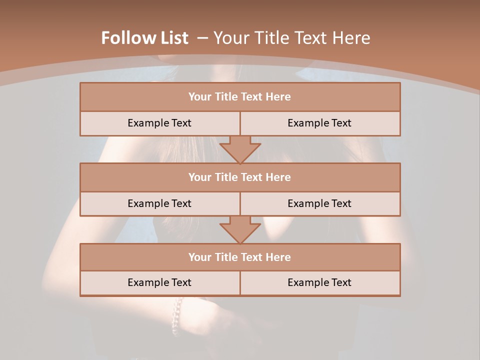 Beauty Chair Erotic PowerPoint Template