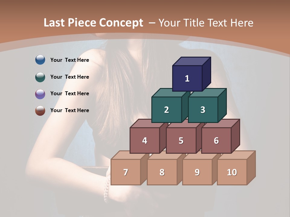 Beauty Chair Erotic PowerPoint Template