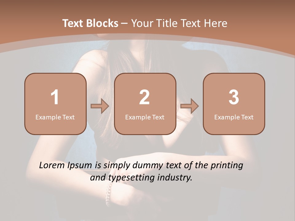 Beauty Chair Erotic PowerPoint Template