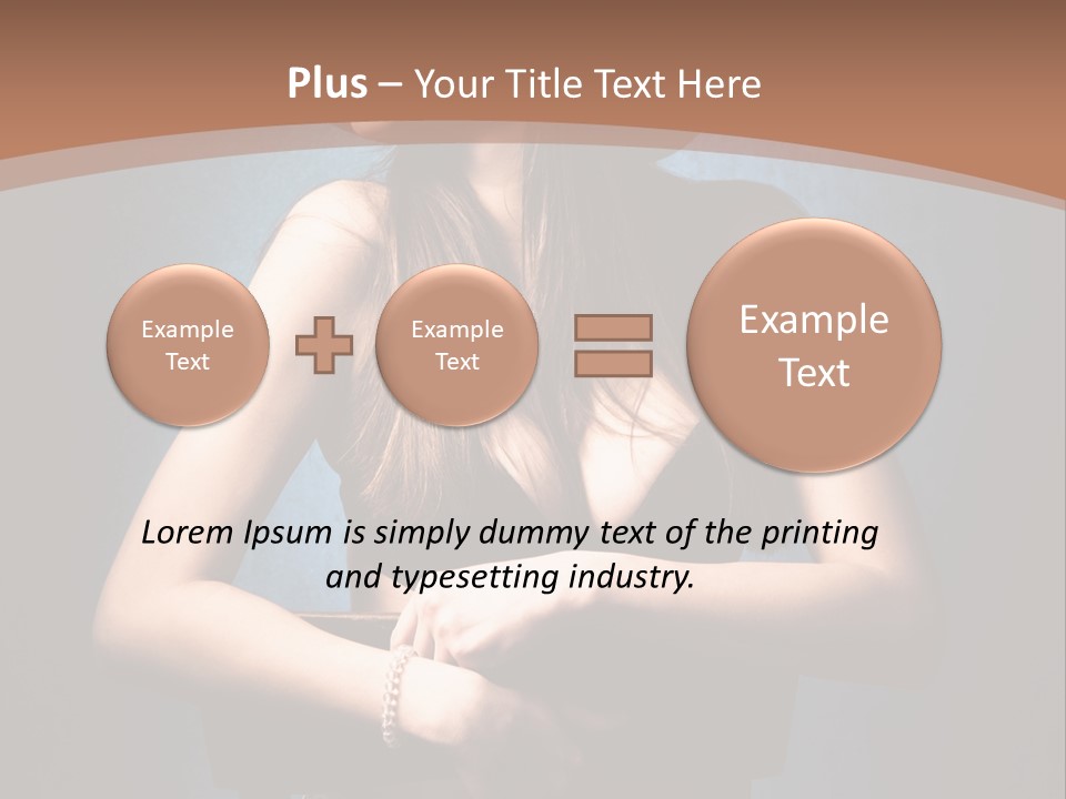Beauty Chair Erotic PowerPoint Template