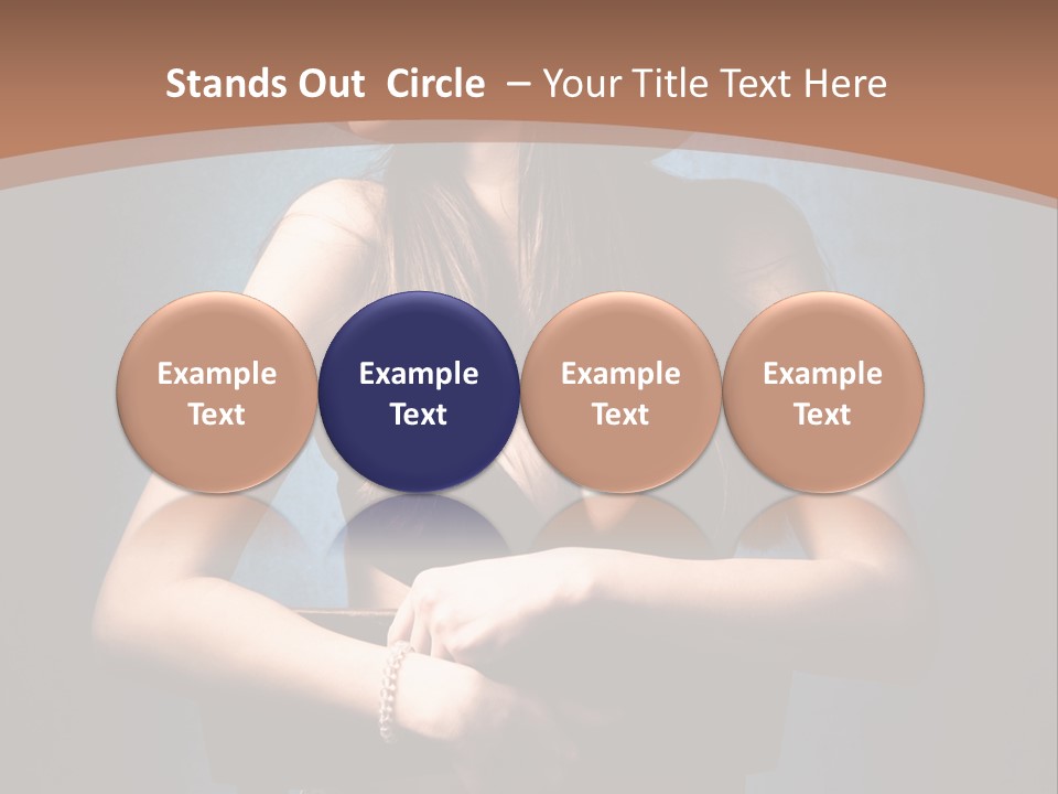 Beauty Chair Erotic PowerPoint Template