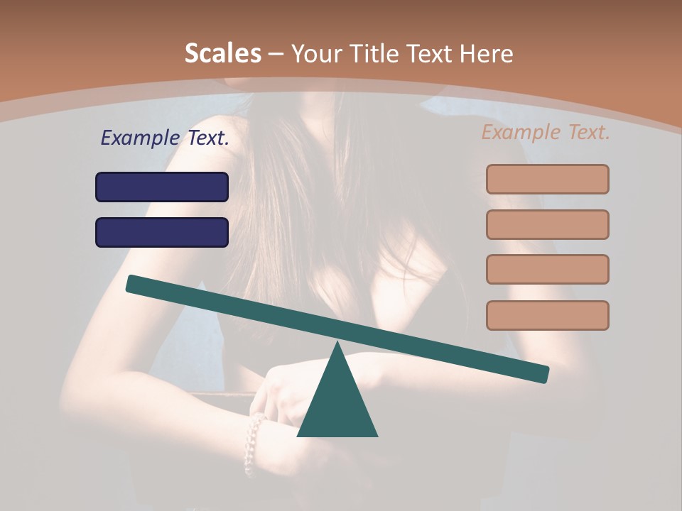 Beauty Chair Erotic PowerPoint Template