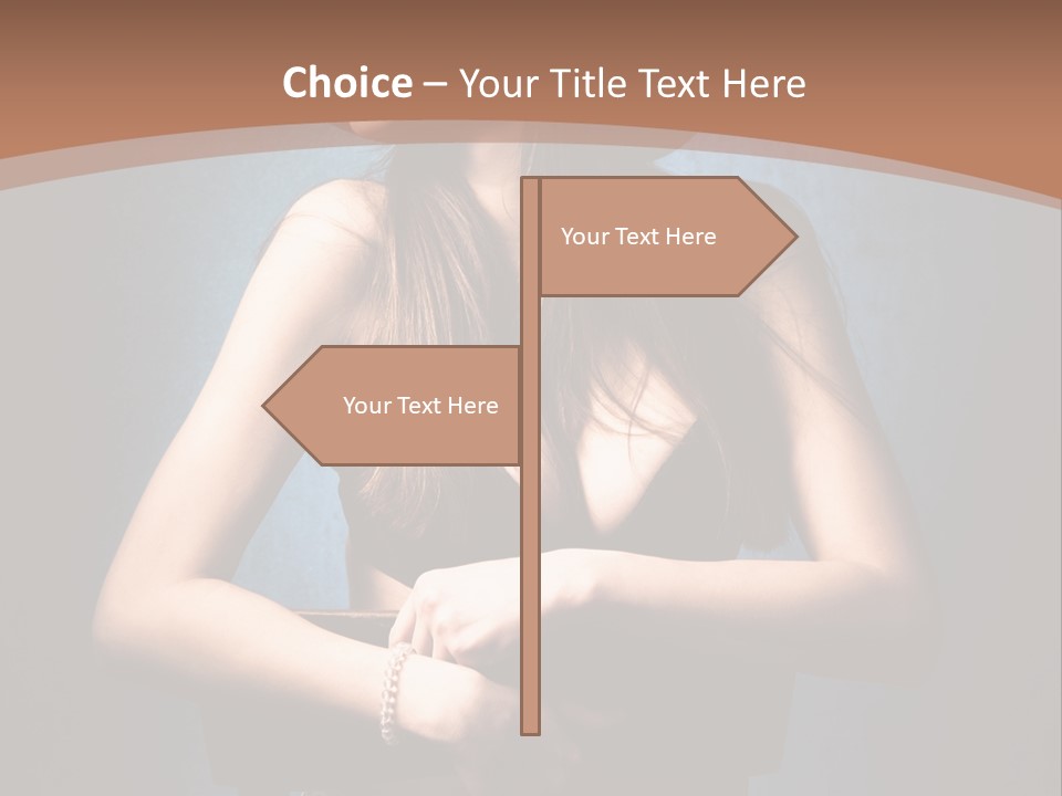 Beauty Chair Erotic PowerPoint Template