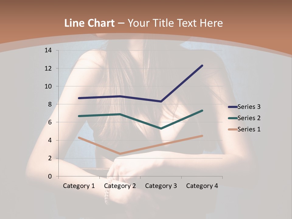 Beauty Chair Erotic PowerPoint Template