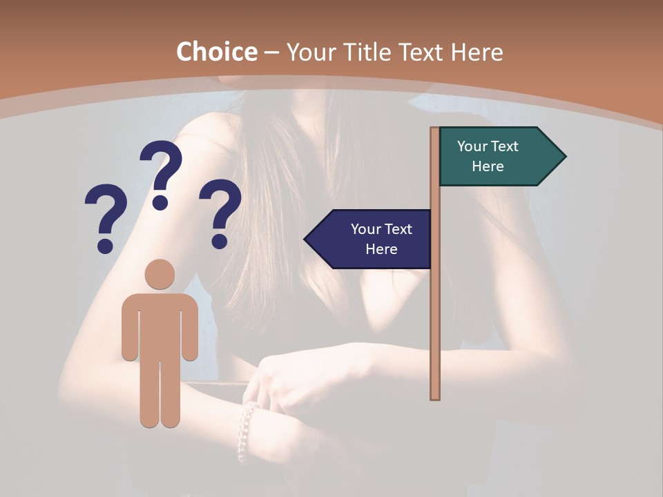 Beauty Chair Erotic PowerPoint Template