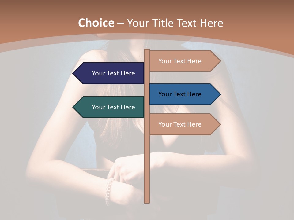 Beauty Chair Erotic PowerPoint Template