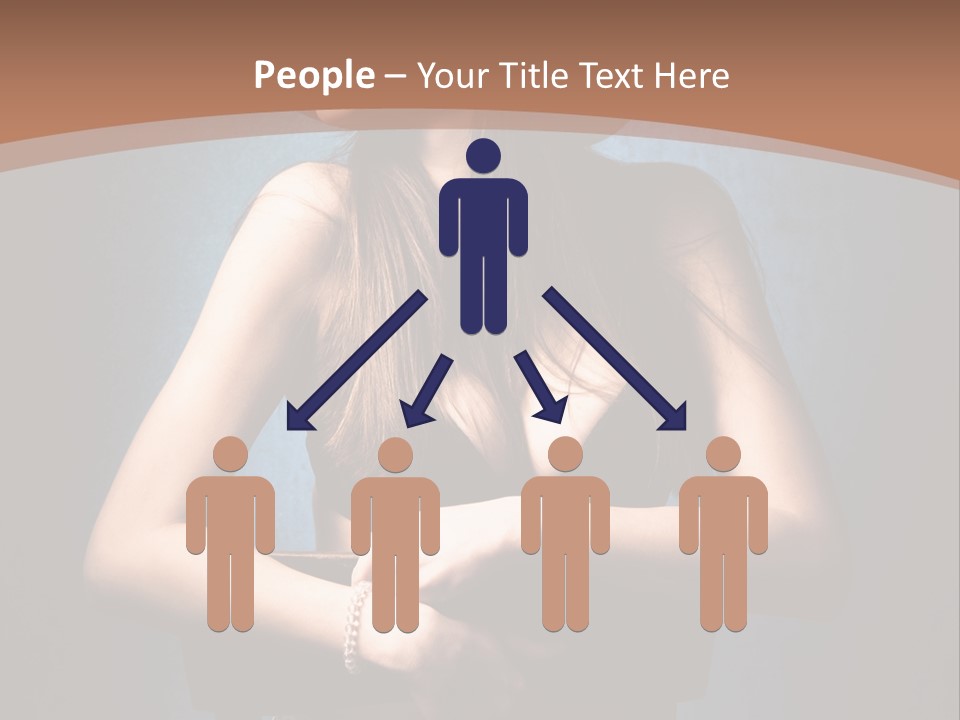 Beauty Chair Erotic PowerPoint Template