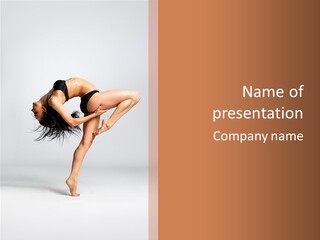 Dancer Color Modern PowerPoint Template