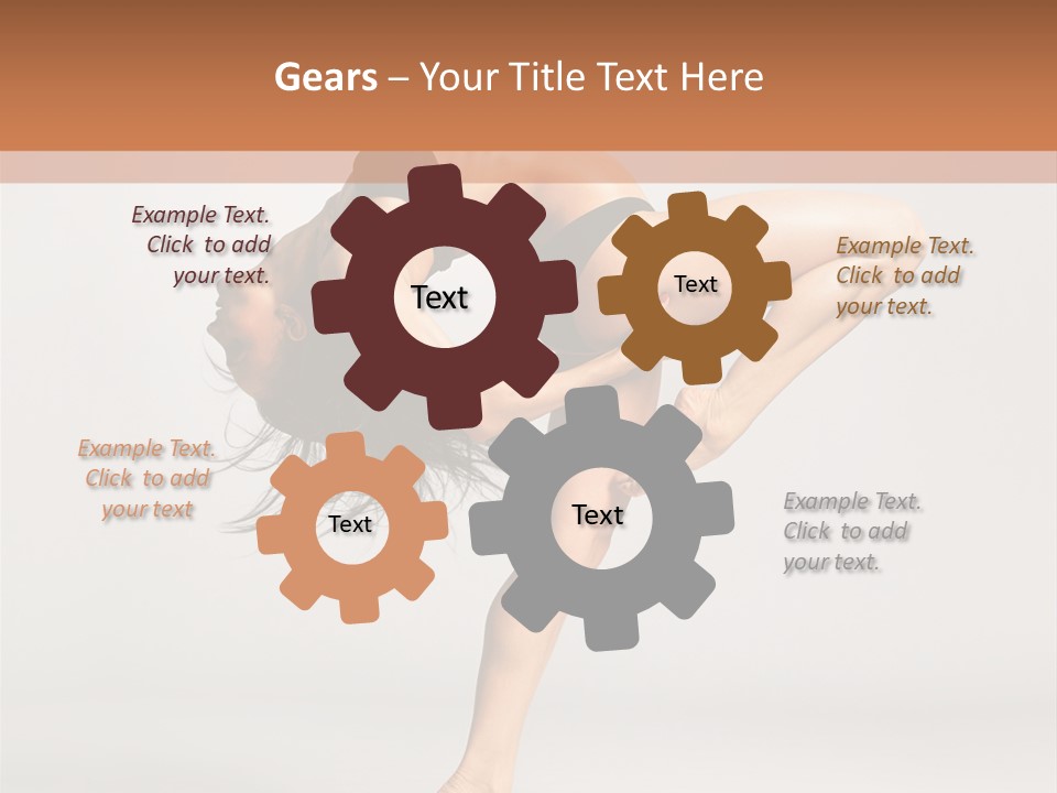 Dancer Color Modern PowerPoint Template