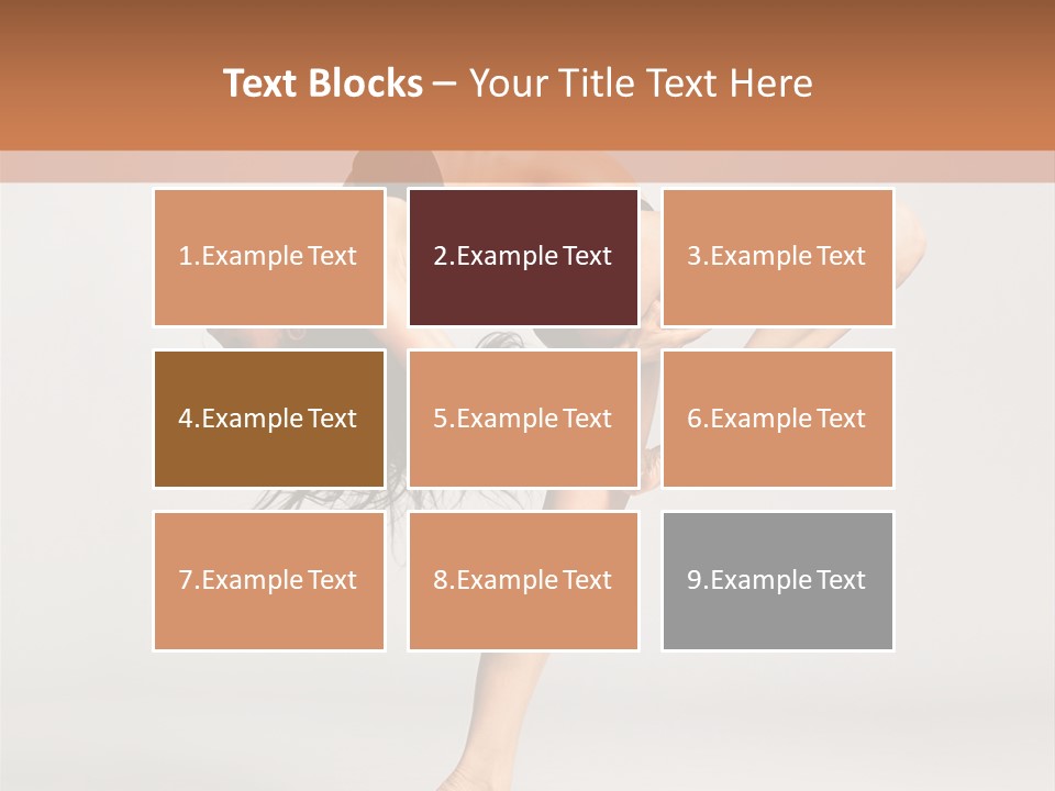 Dancer Color Modern PowerPoint Template