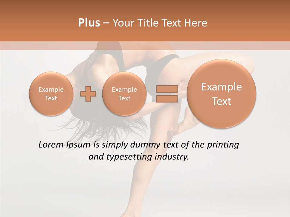 Dancer Color Modern PowerPoint Template