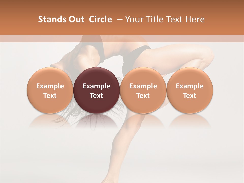 Dancer Color Modern PowerPoint Template