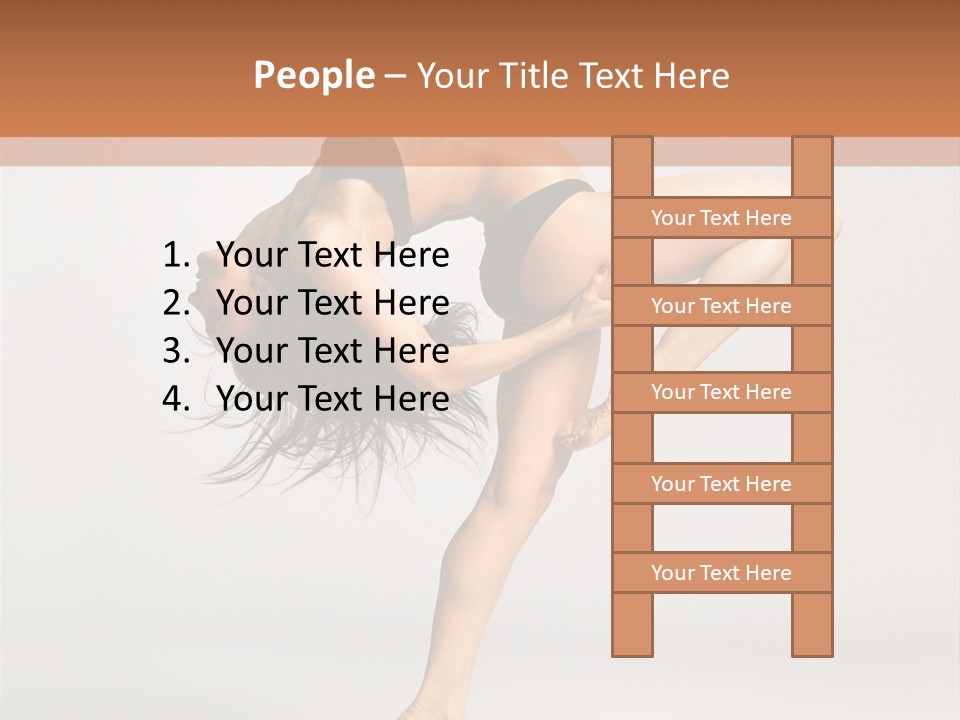 Dancer Color Modern PowerPoint Template
