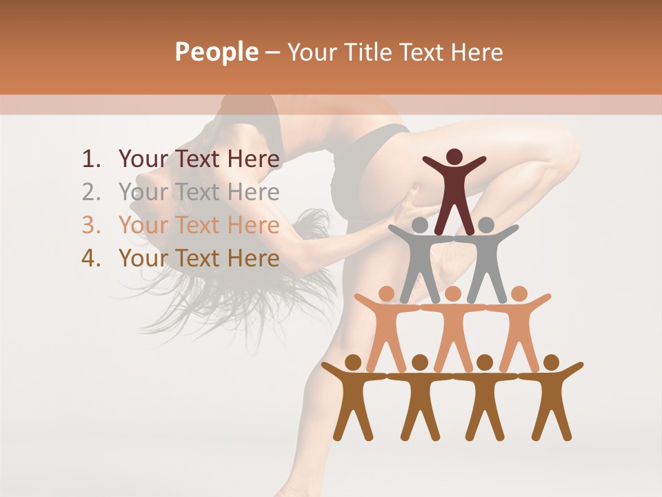 Dancer Color Modern PowerPoint Template
