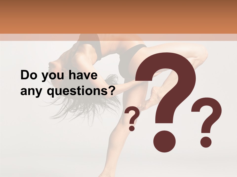 Dancer Color Modern PowerPoint Template