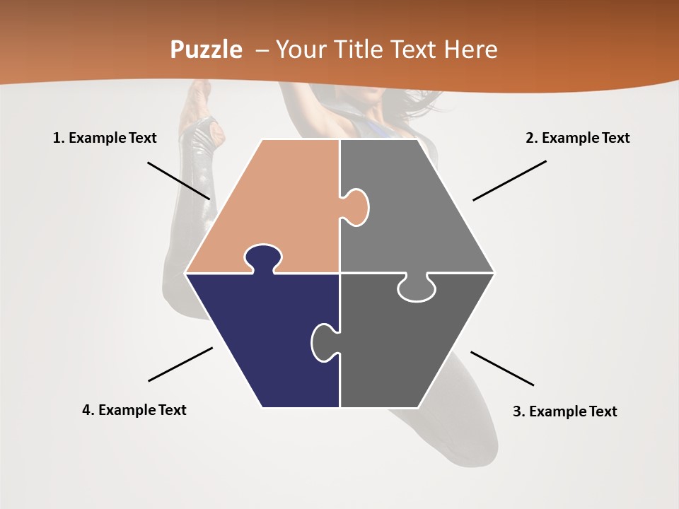 Stretching Fitness Action PowerPoint Template