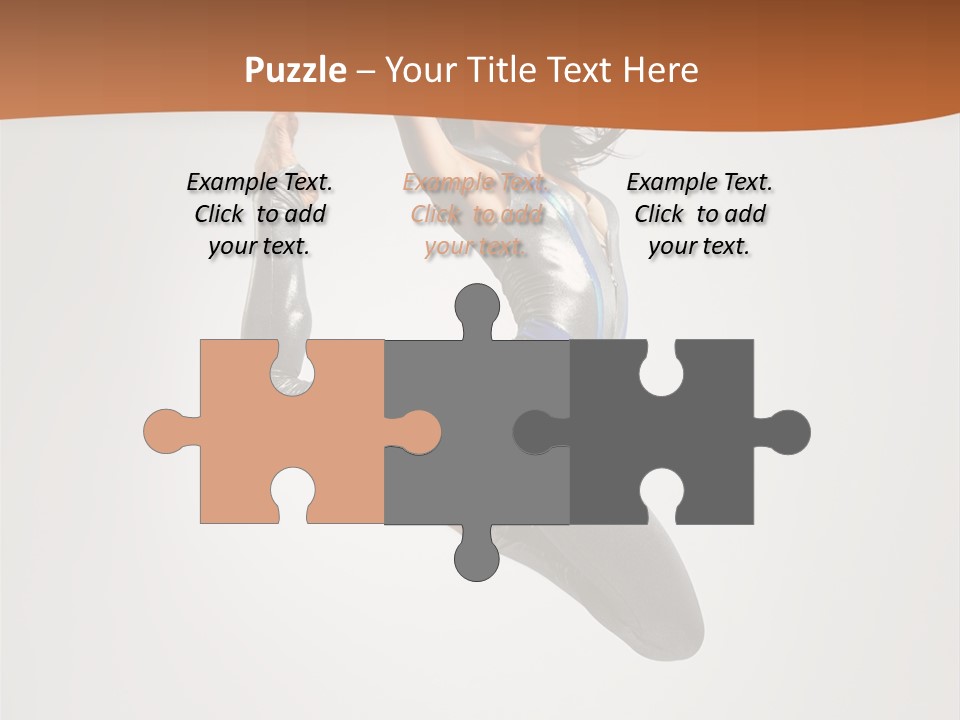 Stretching Fitness Action PowerPoint Template