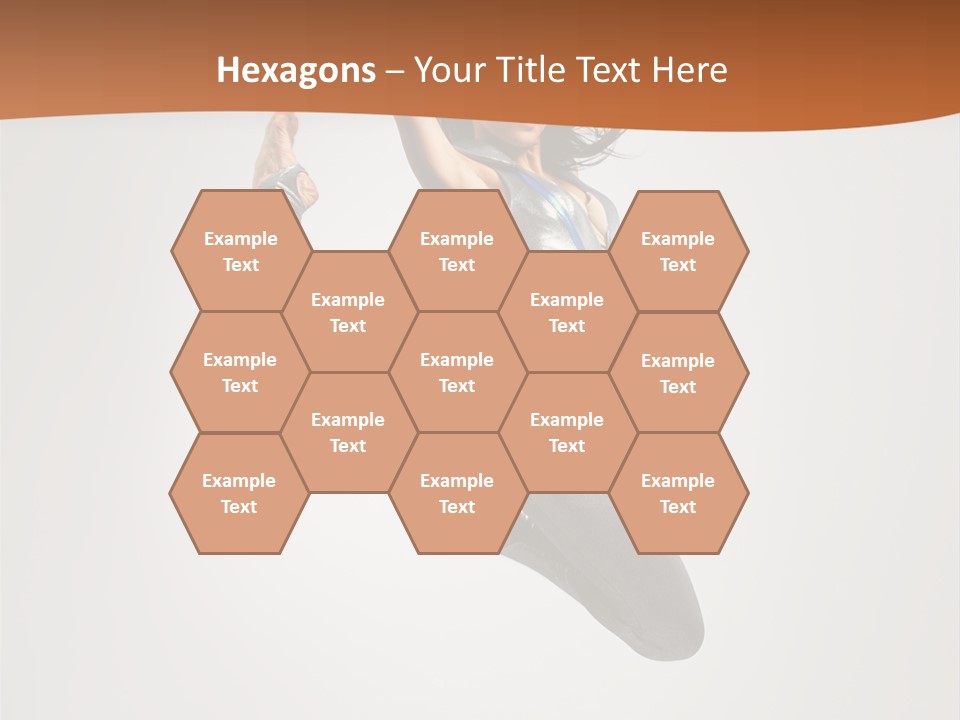 Stretching Fitness Action PowerPoint Template