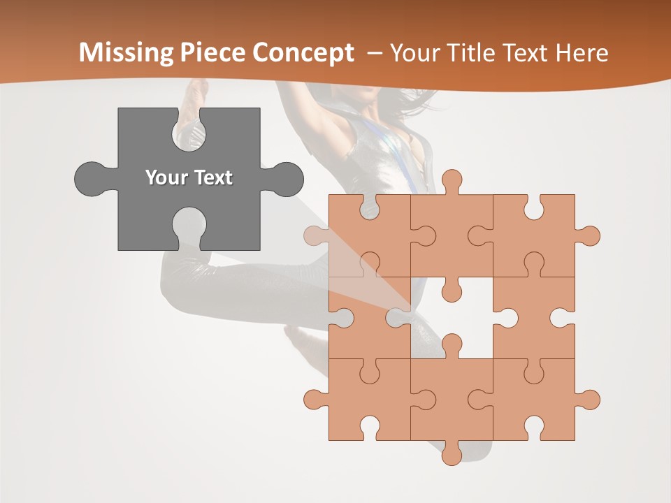 Stretching Fitness Action PowerPoint Template