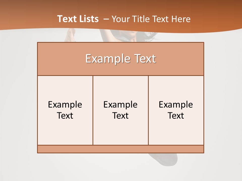 Stretching Fitness Action PowerPoint Template