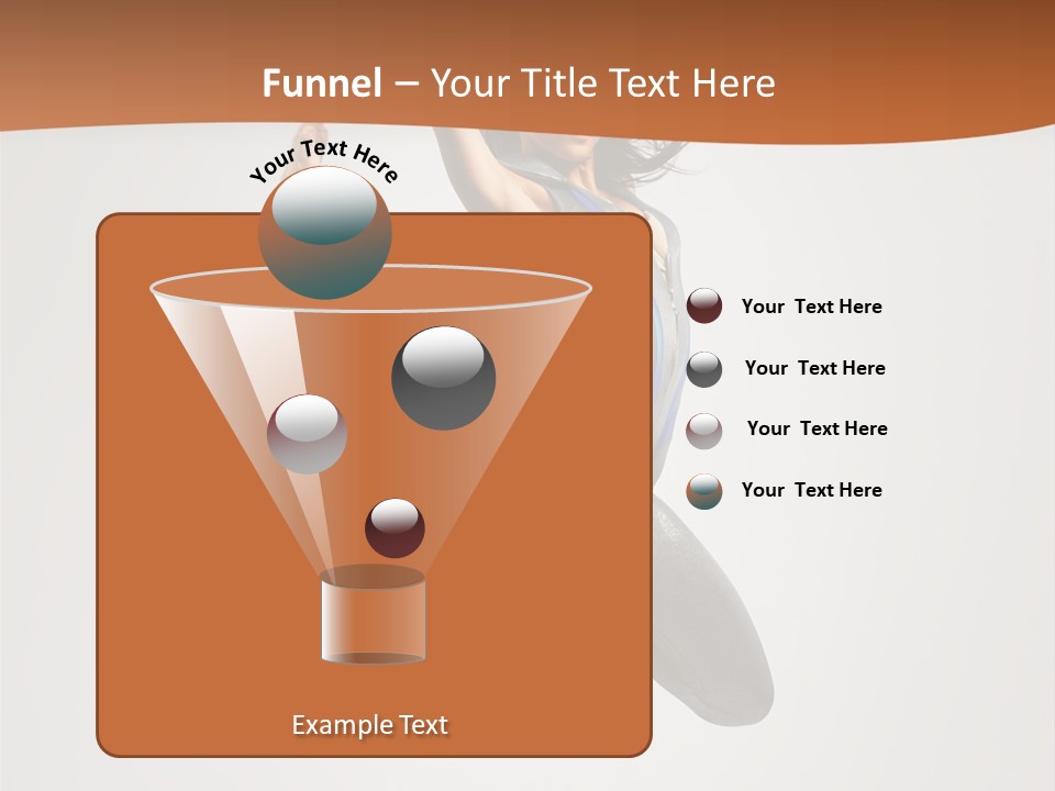 Stretching Fitness Action PowerPoint Template
