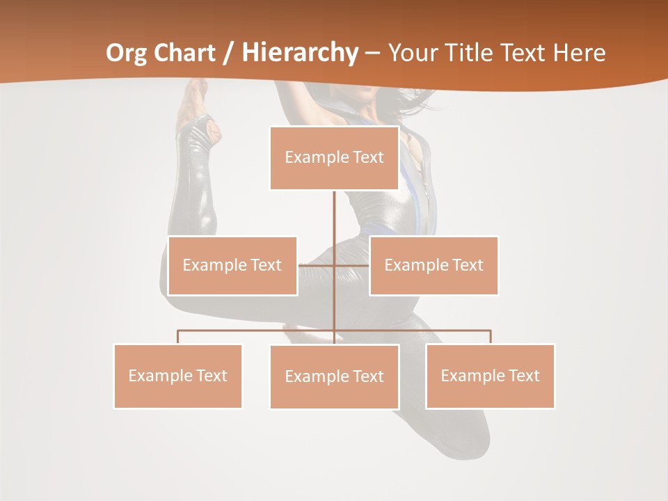 Stretching Fitness Action PowerPoint Template