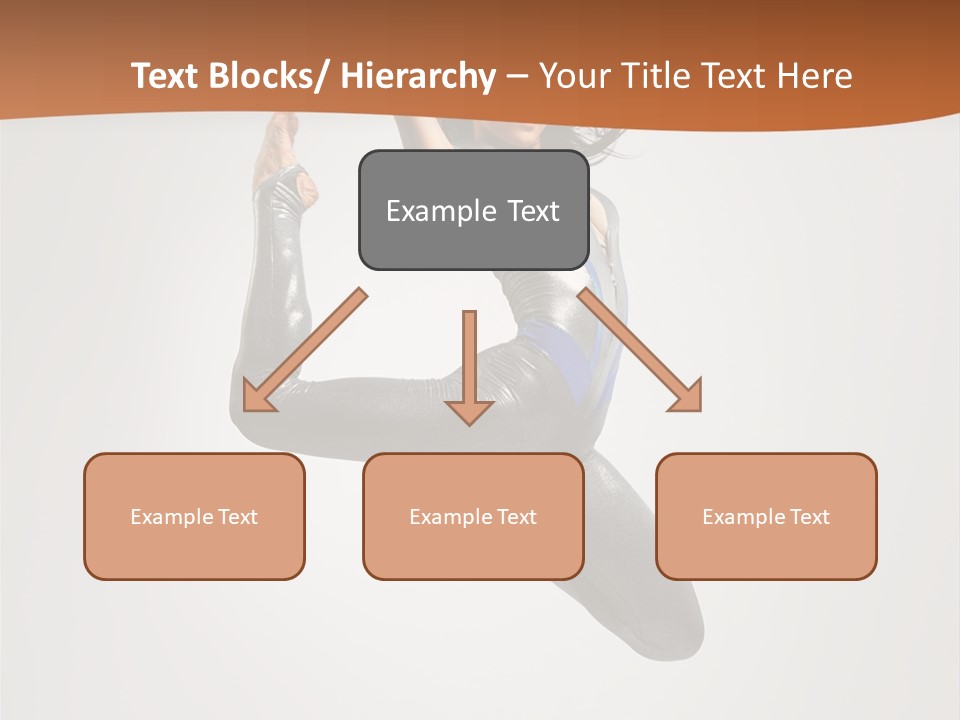 Stretching Fitness Action PowerPoint Template