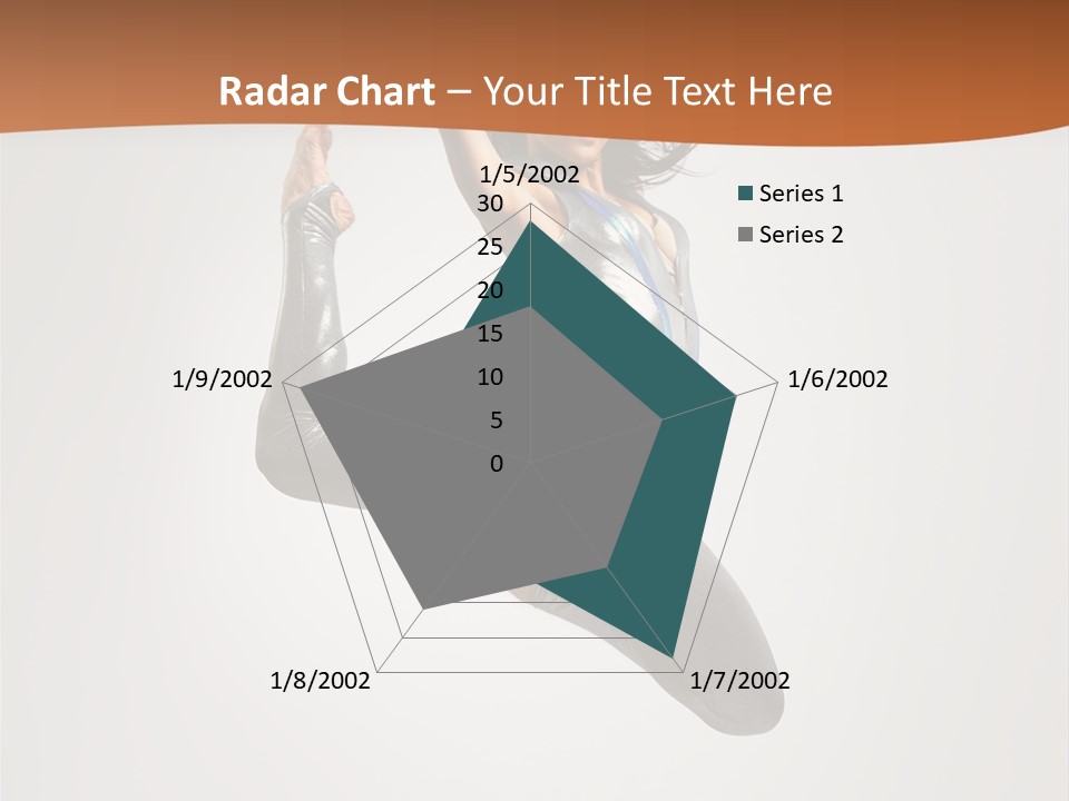 Stretching Fitness Action PowerPoint Template