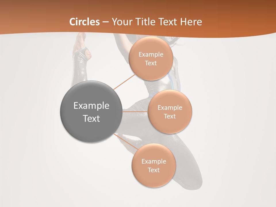 Stretching Fitness Action PowerPoint Template