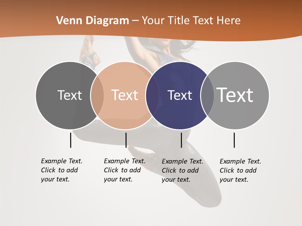 Stretching Fitness Action PowerPoint Template