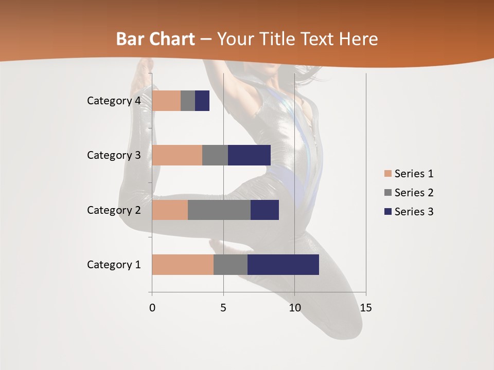 Stretching Fitness Action PowerPoint Template