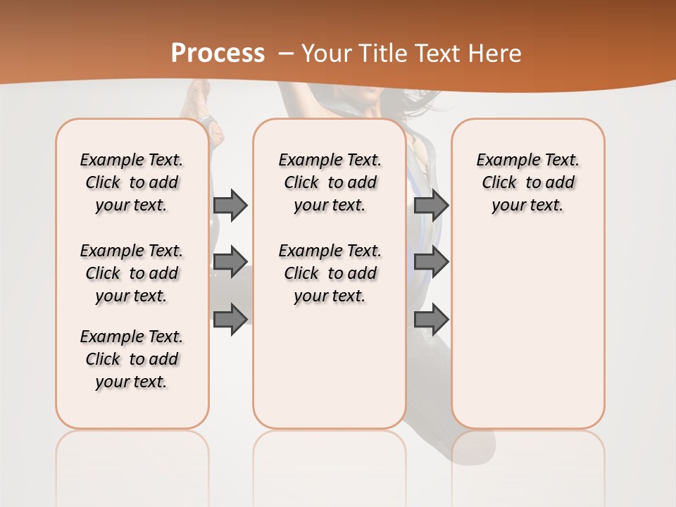 Stretching Fitness Action PowerPoint Template