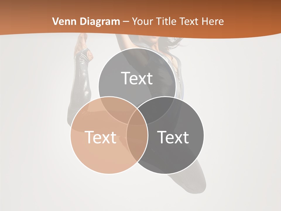 Stretching Fitness Action PowerPoint Template