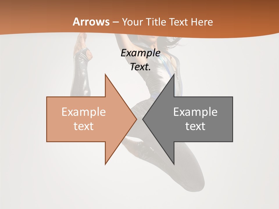 Stretching Fitness Action PowerPoint Template