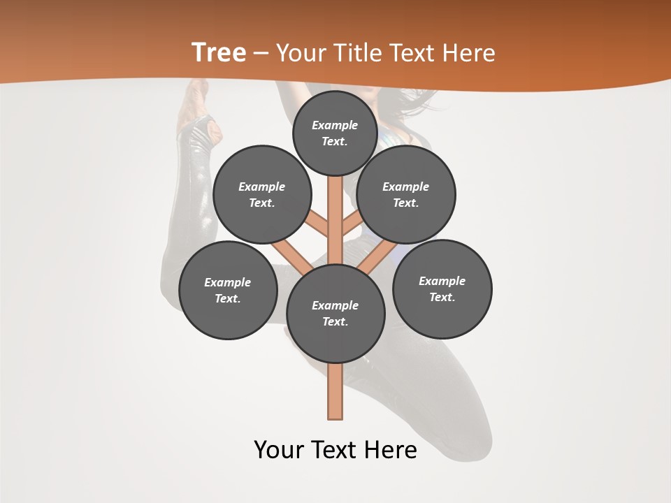 Stretching Fitness Action PowerPoint Template