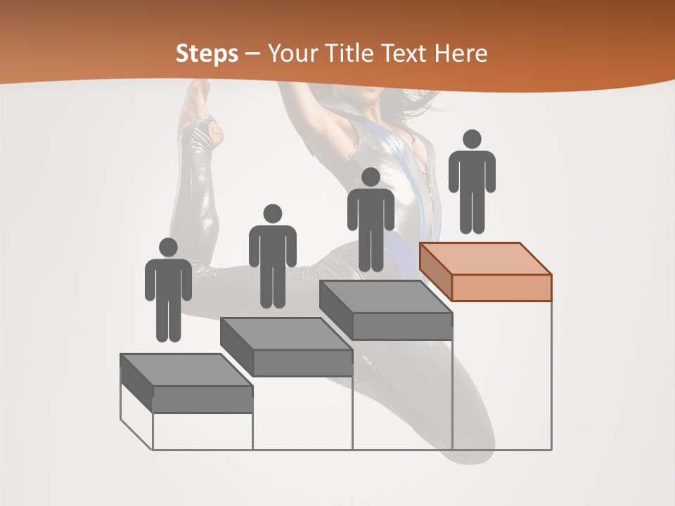 Stretching Fitness Action PowerPoint Template